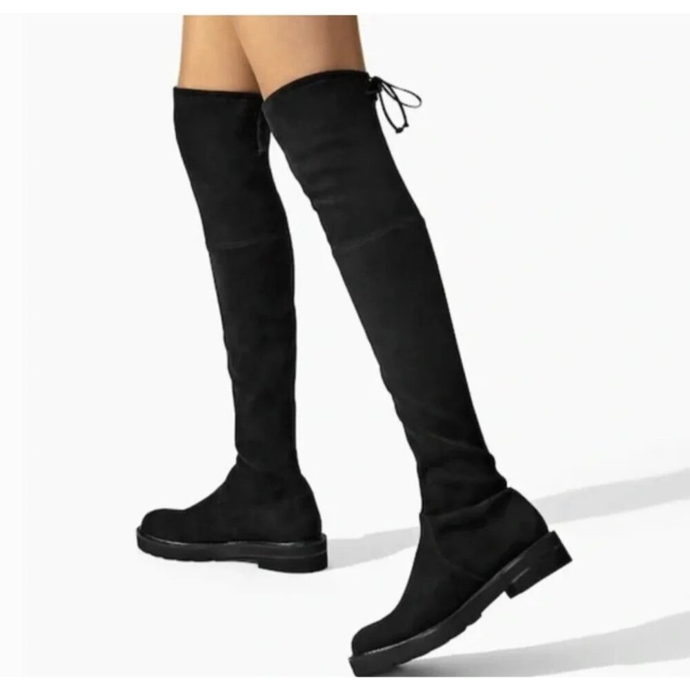 Nib Stuart Weitzman Lowland Lift Over The Knee St… - image 1